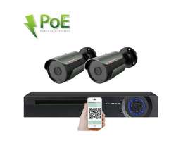 PoE IP 2 kamerov set XM-209C 5MPx, CZ menu - 6390 K