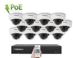 PoE IP 12 kamerov set  XM-1205C 5MPx, CZ menu - 30190 K