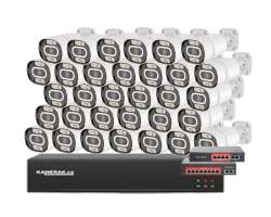 IP 32 kamerov set s externm PoE XM-3203B-Ext. 4MPx, CZ menu - 52090 K