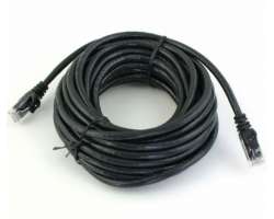 UTP sov kabel Patch RJ45 CAT5e 10m ern - 100 K