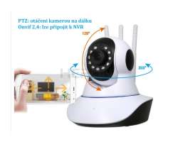 P2P WIFI IP kamera HYF-LP200 PTZ-oton 3Mpx - 786 K