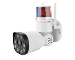 WiFi IP kamera  MS-TY-O8-1080P s vstranm svtlem (majk) TUYA, Android,iOS - 1390 K