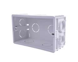 SRAN montn krabice pod omtku pro 2 zsuvku 146*86*50mm - 45 K