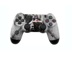 BLUETOOTH bezdrtov gamepad s vibracemi pro PS4, God of War - 798 K