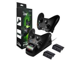 Nabjec stanice SND-400 + 2x baterie pro Xbox One - black (XONE) - 290 K