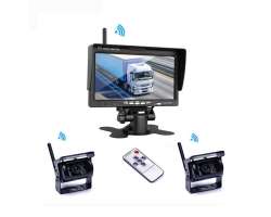 Wifi parkovac set TRUCK K0082, 2x 18IR LED kamera s LCD 7" monitorem - 3298 K