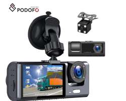 DVR 2" LCD kamera W7747 do auta s dvojitm objektivem Black Box Dash Cam HD 1080P  - 978 K