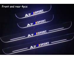 4x LED dynamick prahov lity pedn i zadn bl Audi A7 - 2590 K