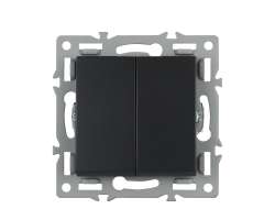 UNIC modul MD2V02 dvojvypna stdav-schodiov .5B 6+6, ern pro rmeek 82mm - 88 K
