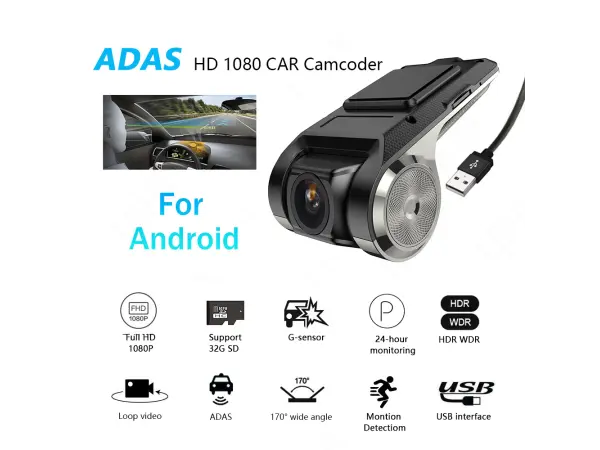 usb auto dvr kamera y3070 pro android radio