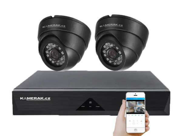 2 kamerovy ahd set wn2-52e 5mpx 1920p, h.265, cz menu