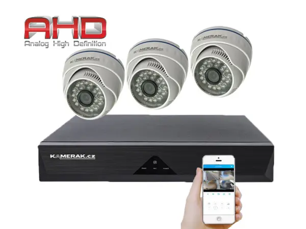 3 kamerovy ahd set wn3-51e 5mpx 1920p, h.265, cz menu
