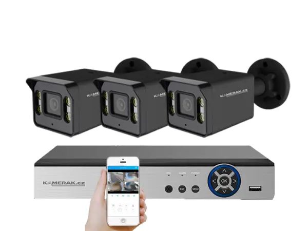 3 kamerovy ahd set he3-57e 5mpx 1920p, h.265, cz menu