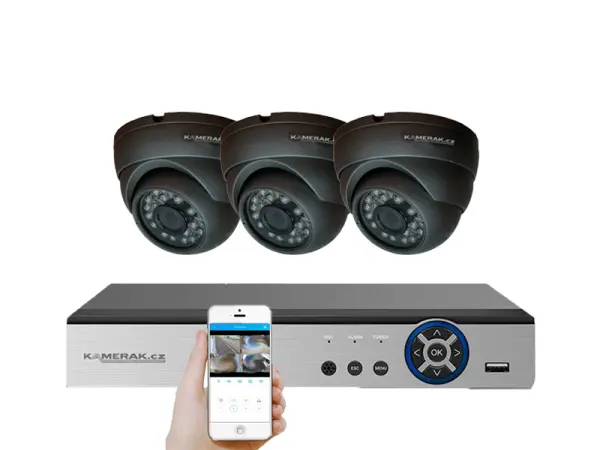 3 kamerovy ahd set he3-64e 5mpx,h.265, cz menu