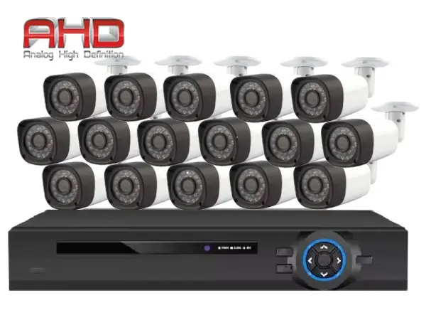 16 kamerovy ahd set he16-50a 2mpx 1080p, h.265, cz menu