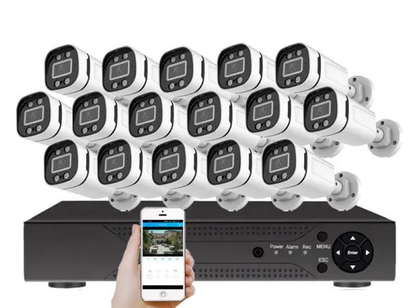 16 kamerovy ahd set wn16-59a 2mpx 1080p, h.265, cz menu