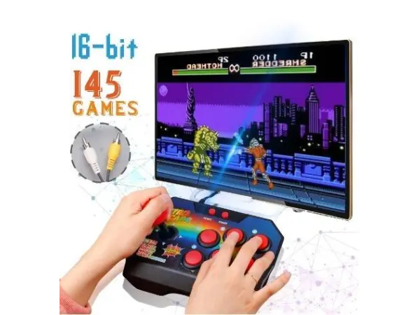 retro herni konzole m1-145 rocker arcade joystick - 16bit 145 her