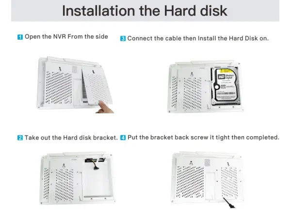 bezdratovy 3 kamerovy set wifi ip pro wip3-154b 11,6"lcd, 3mpx, cz menu