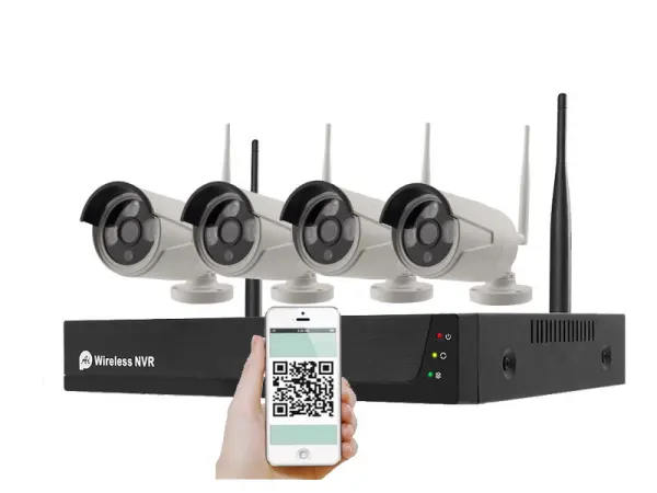 bezdratovy 4 kamerovy set wifi tuya wtu4-032a, 2mpx, cz menu