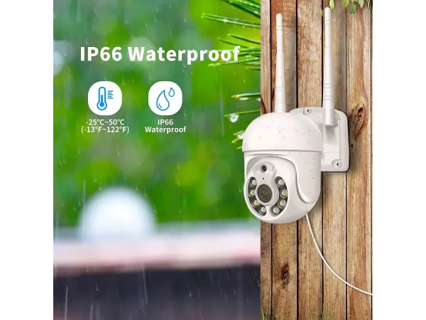 bezdratovy 6 kamerovy set wifi ip pro wip6-108b 3mpx, ptz, cz menu