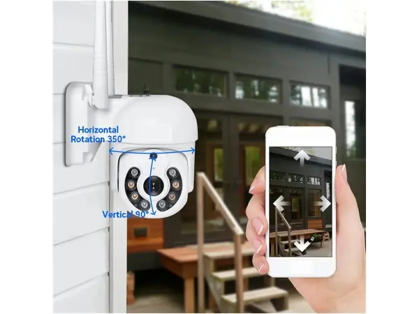 bezdratovy 6 kamerovy set wifi ip pro wip6-108b 3mpx, ptz, cz menu