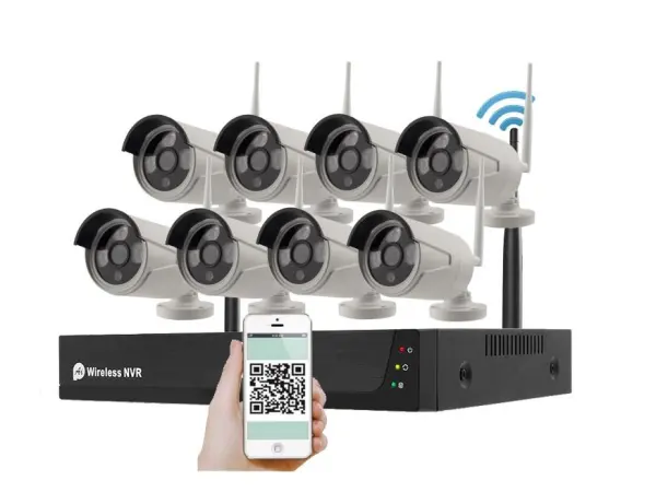 bezdratovy 8 kamerovy set wifi tuya wtu8-032a, 2mpx, cz menu