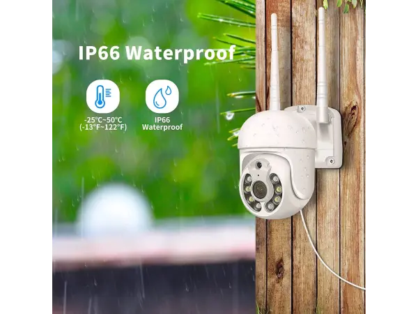 wifi kamera ip pro ptz wip-08b 3mpx pro set + adapter