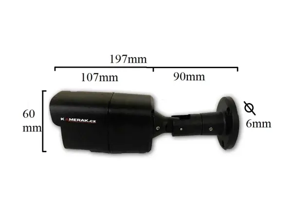 poe ip 6 kamerovy set xm-607b 4mpx, cz menu