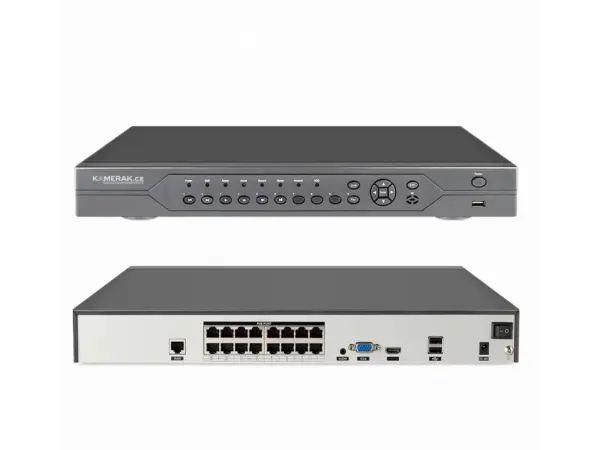 poe ip 12 kamerovy set xm-1203b 4mpx, mikrofon, cz menu