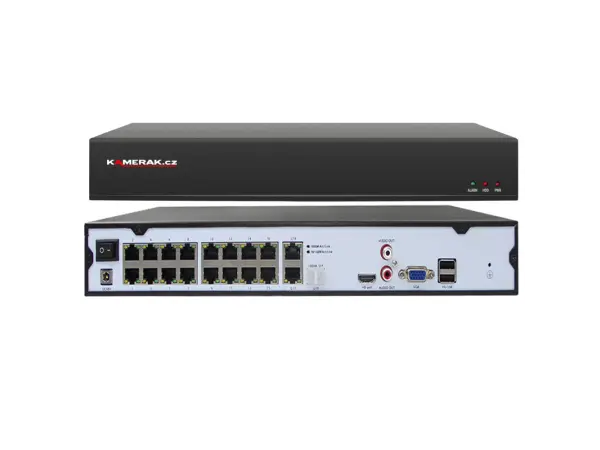 poe ip 16 kamerovy set  xm-1612b 4mpx, cz menu