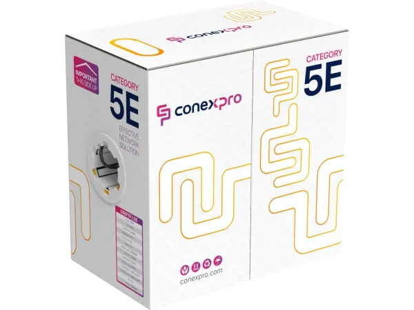 venkovni ftp (f/utp) sitovy kabel cat5e 305m cerny 