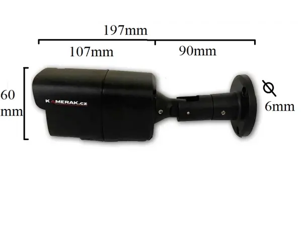 poe ip kamera xm-07b-black 4mpx 