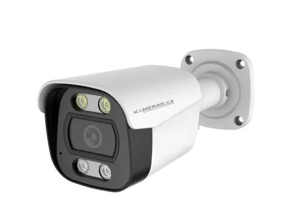 poe ip kamera xm-14b 4mpx, ir i led prisvit bullet s mikrofonem