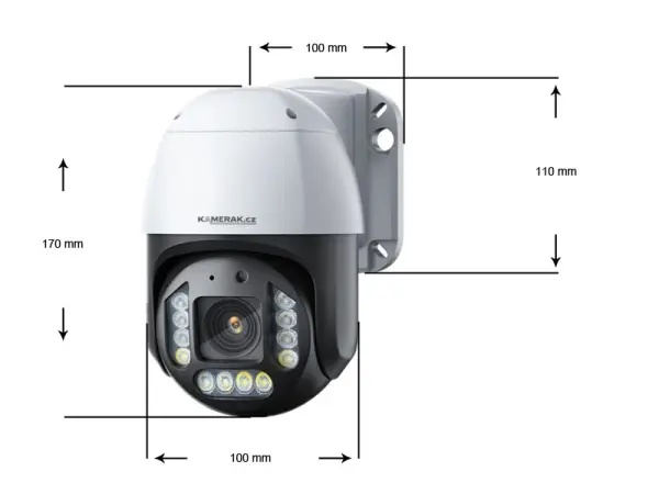 poe ip kamera otocna ptz xm-21b 4mpx 2,8-12mm 5x zoom bullet bilocerna