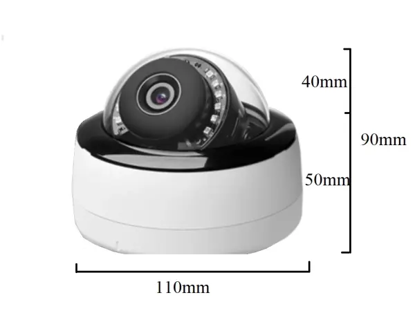 volna poe ip kamera xm-05c 5mpx dome