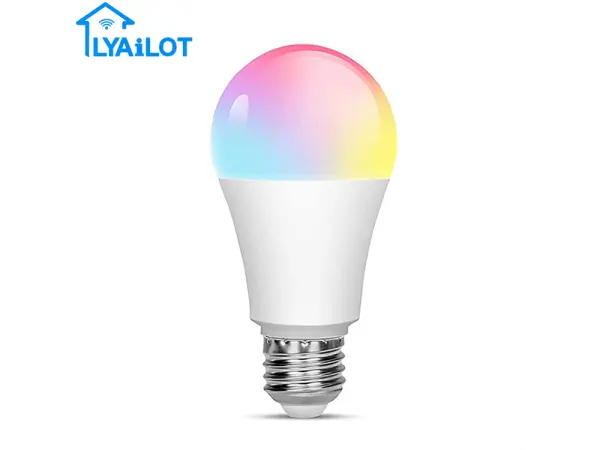 smart e27 wifi control rgb white smart lyailot led zarovka 9w, chytra wifi zarovka