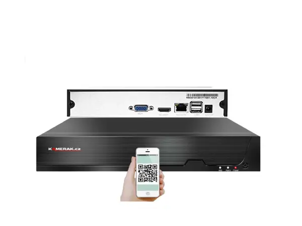 ip 8 kamerovy set s externim poe xm-802b-ext. 4mpx, cz menu