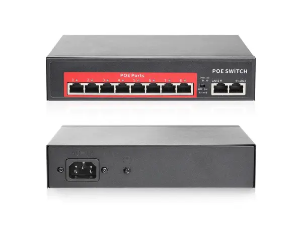 ip 12 kamerovy set s externim poe xm-1203b-ext. 4mpx, cz menu