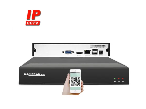 ip 16 kamerovy set s externim poe xm-1602d-ext. 8mpx, cz menu