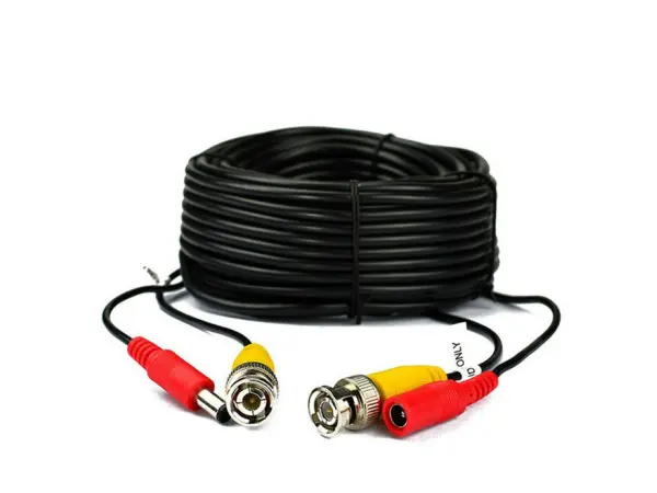 bnc+dc video kabel 40m pro 1 kameru (analog, ahd) 