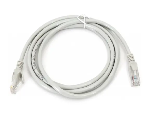 utp sitovy kabel patch rj45 cat5e 2m sedy