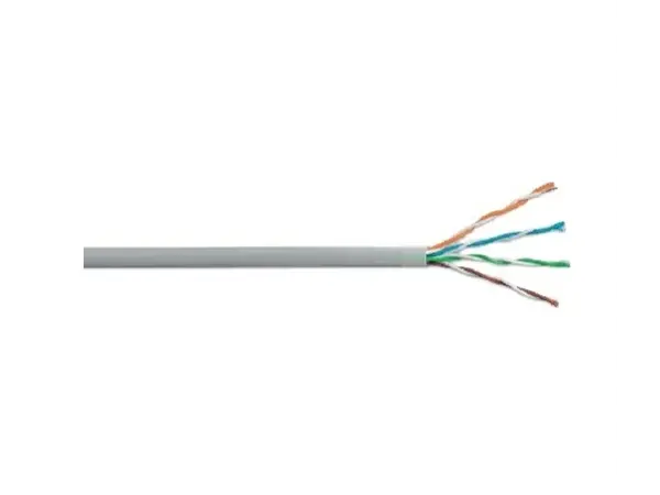 utp sitovy kabel cat5e sedy , drat, metraz