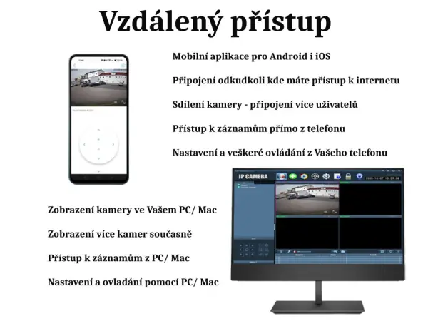 smart p2p wifi ip kamera camhi-03d 8mpx 3,6mm