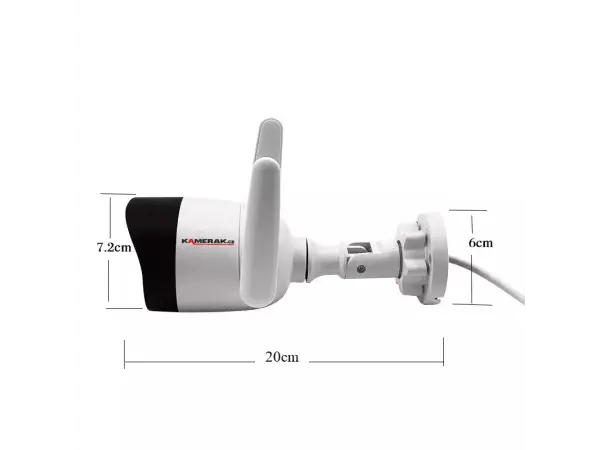 p2p smart wifi ip kamera  xm-b12 2mpx p2p 3,6mm