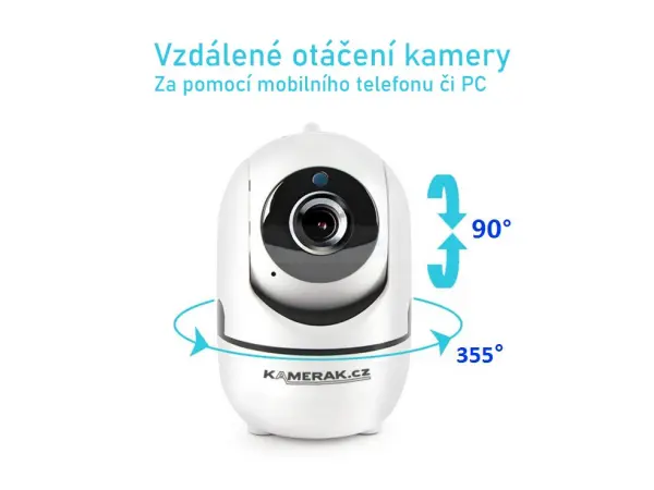 wifi otocna ip kamera tuya ty-02 ai, fullhd 1080p 2mpx