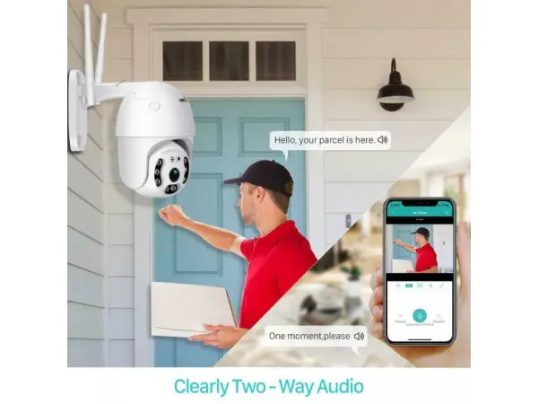 wifi ptz otocna kamera xm-237 2mpx, 4x digitalni zoom, ir+led prisvit