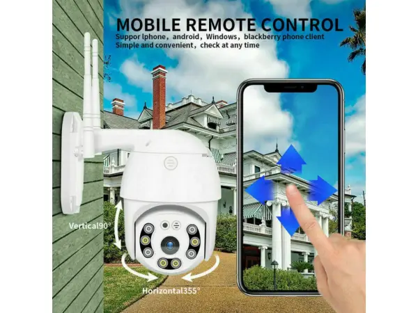 wifi ptz otocna kamera xm-448 4mpx, 4x digitalni zoom, ir+led prisvit