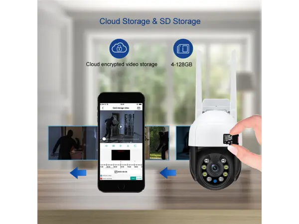 ptz otocna p2p kamera hyf-y15 tuya 5mpx