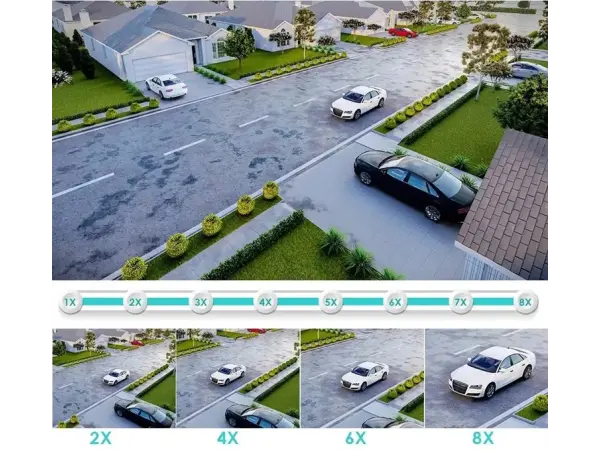 p2p ptz wifi kamera xm-400 dva objektivy 2x4mpx 8x opticky zoom