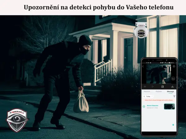 p2p ptz wifi kamera xm-400 dva objektivy 2x4mpx 8x opticky zoom